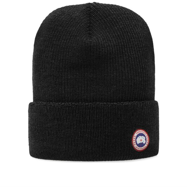 canada goose merino wool beanie