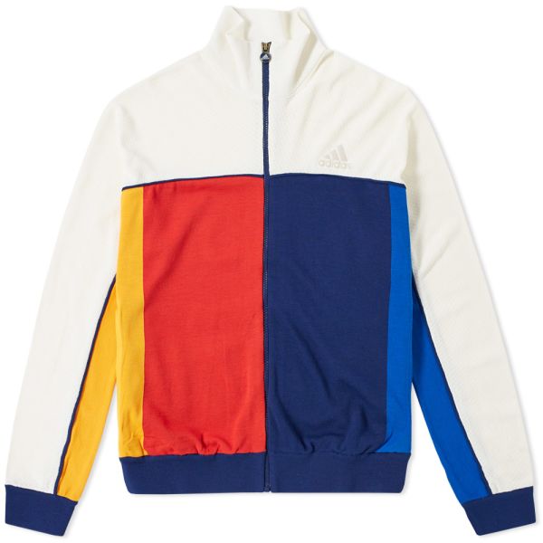 pharrell red adidas jacket