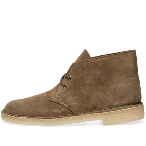 desert boot olive suede