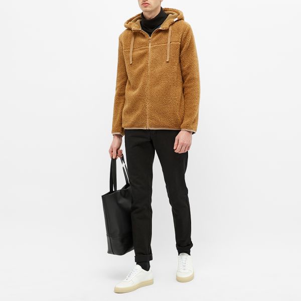 A.P.C. Rohan Fleece Hoody Camel | END. (HK)
