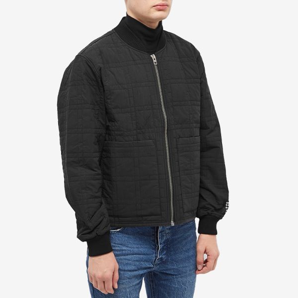 Ksubi South Quilted Bomber Jacket Black | END. (Global)