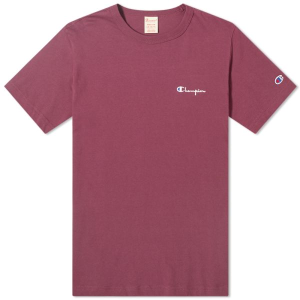 champion tee maroon