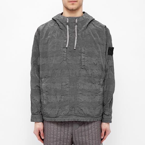 Stone island shadow project striped nylon metal smock clearance