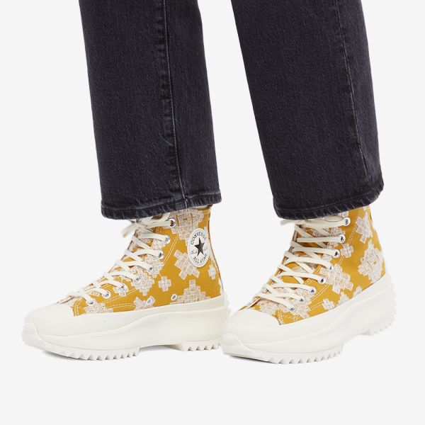 converse run star hike western embroidery