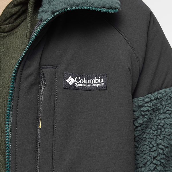 Columbia Ballistic Ridge Fleece Spruce Green And Black | END. (UK)