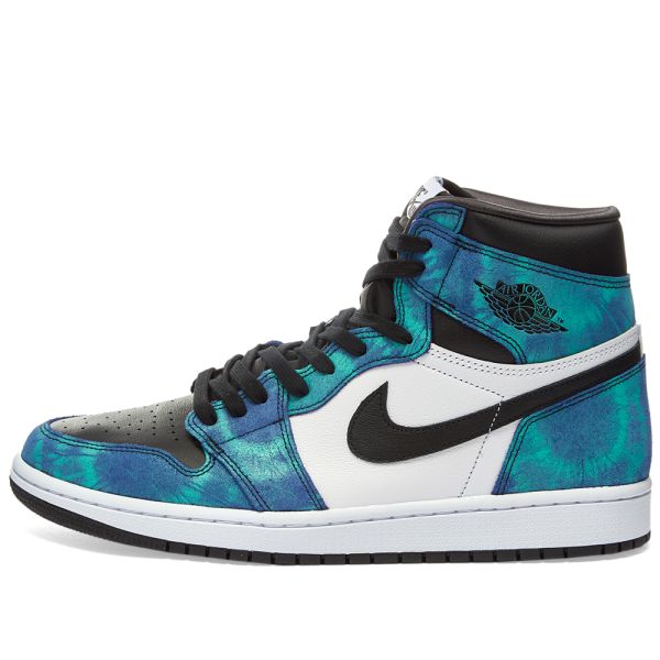 Jordan retro 1 white black aurora green clearance