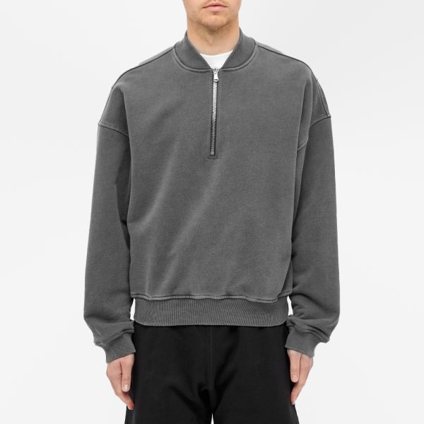 quarter zip sweat