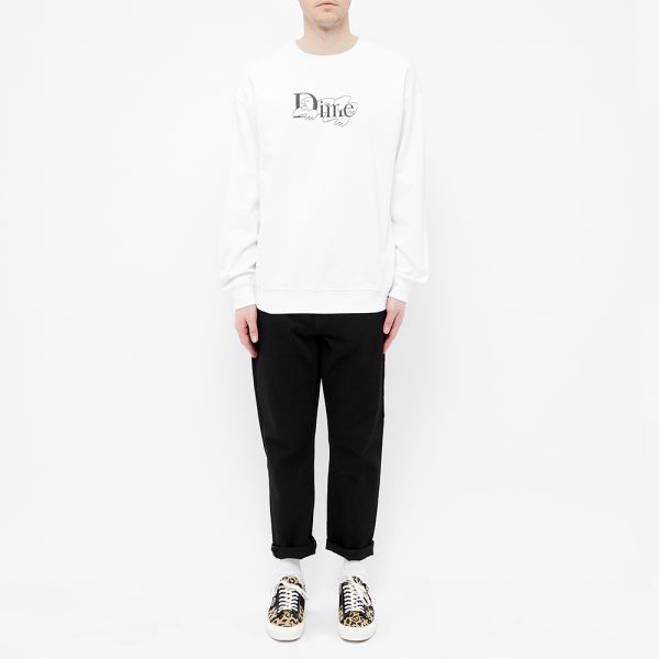 Dime chilling classic logo crewneck Clearance