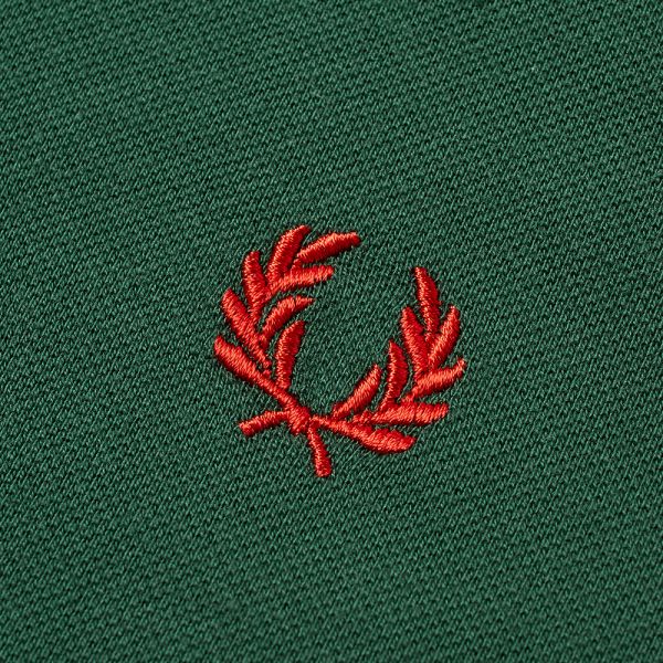 fred perry m12 tartan green