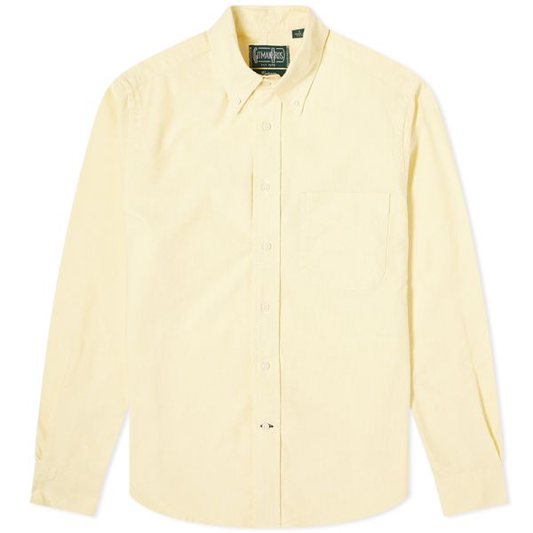 Gitman Vintage Oxford Shirt Yellow End