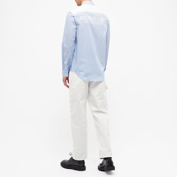 blue helmut lang shirt