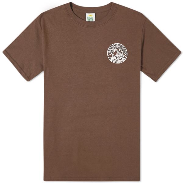 Brown off white shirt clearance