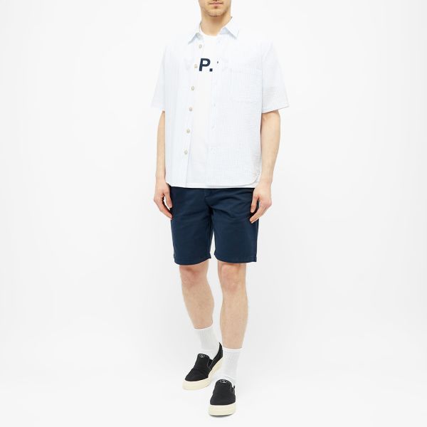 Blue crown chino shorts clearance