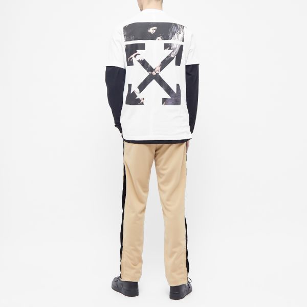 off white masking tape t shirt