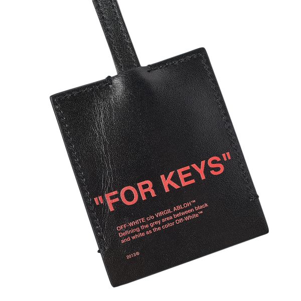 off white key pouch