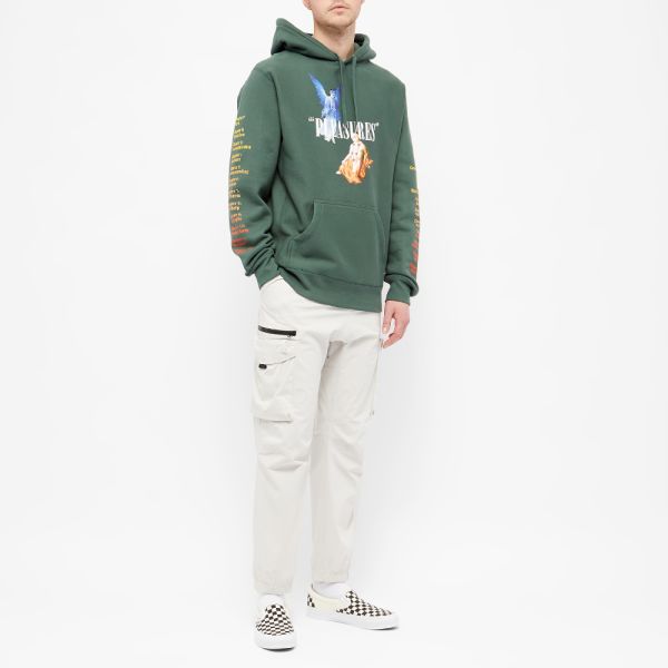 pleasures hoodie green