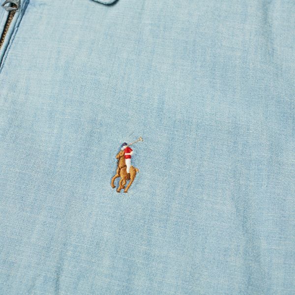 bayport chambray windbreaker