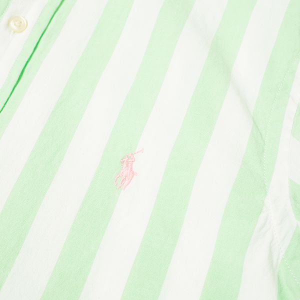 ralph lauren candy stripe shirt