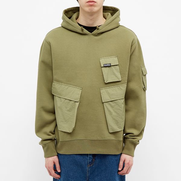 stussy fleece hoodie