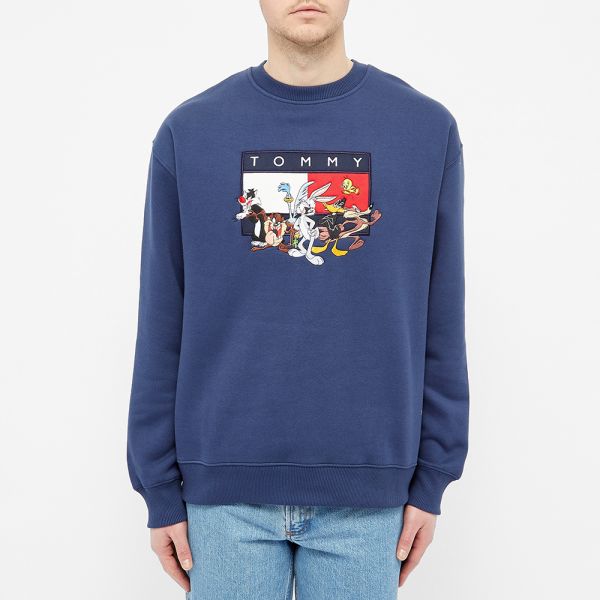 Tommy jeans x looney tunes crew sweat Clearance