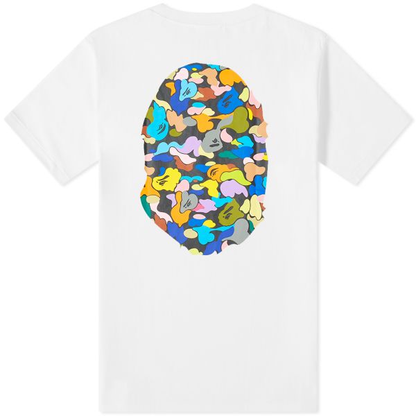 bape multi camo tee