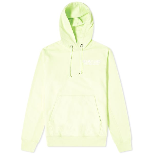yellow helmut lang hoodie