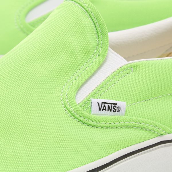 green slide on vans