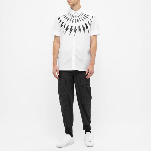 Neil Barrett Short Sleeve Lightning 