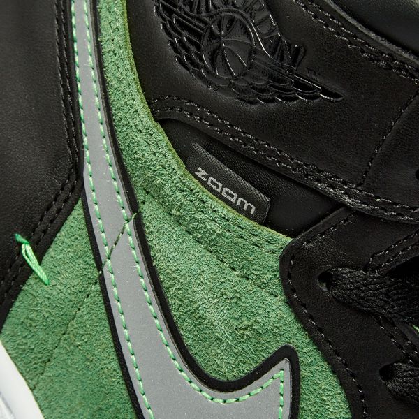 air jordan 1 hi zoom air black tomatillo & rage green