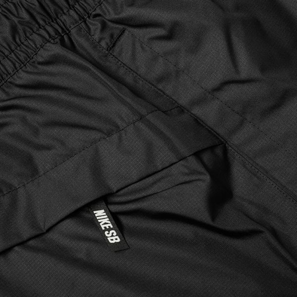nike fossil & black track pants