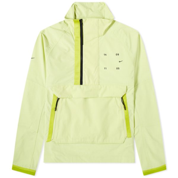 nike yellow rain jacket