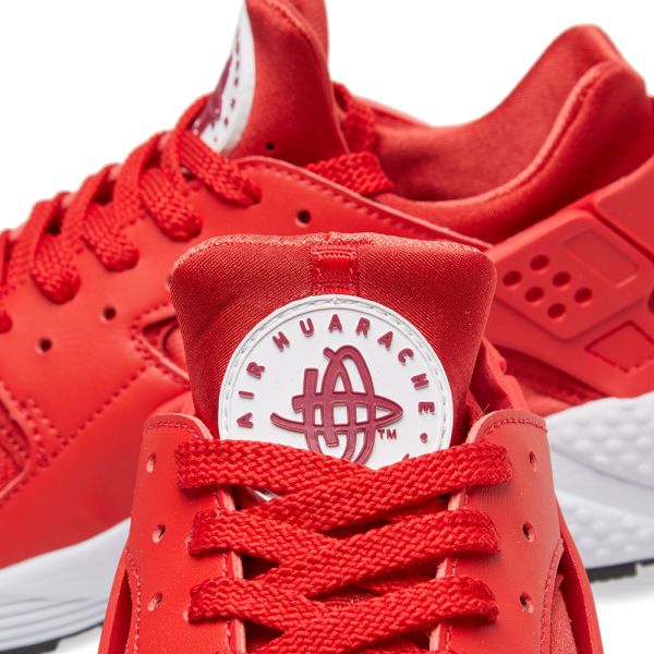 red black and white huaraches