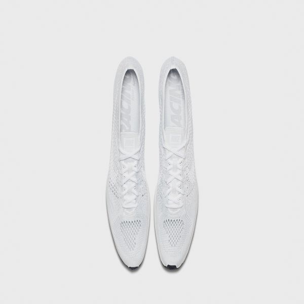 flyknit racer white gum