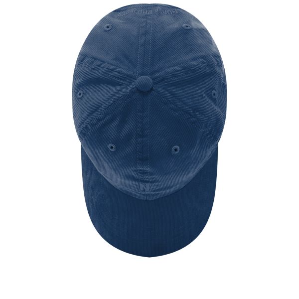blue corduroy cap