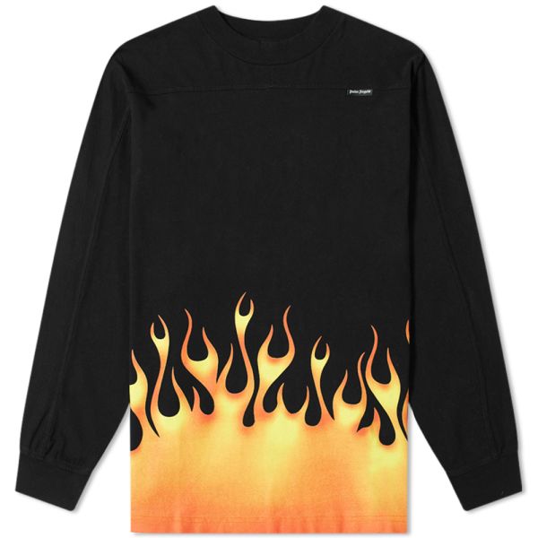 Palm angels flame long sleeve Clearance