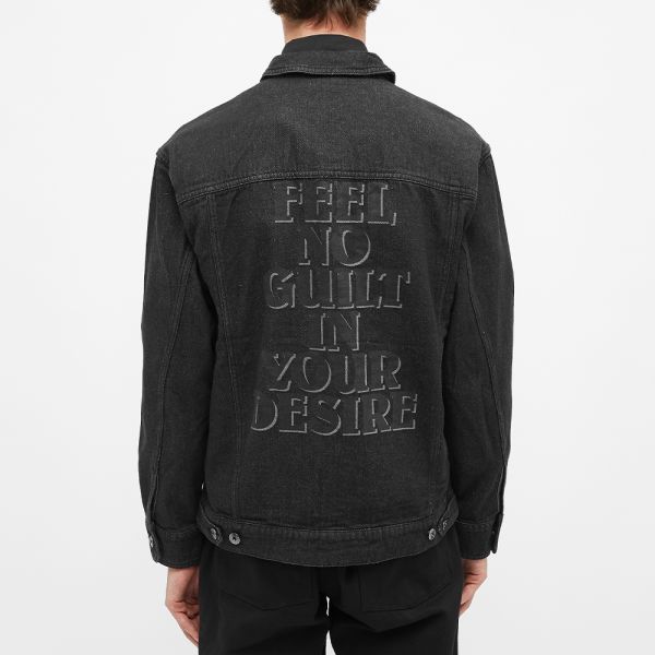 Pleasures trucker jacket clearance