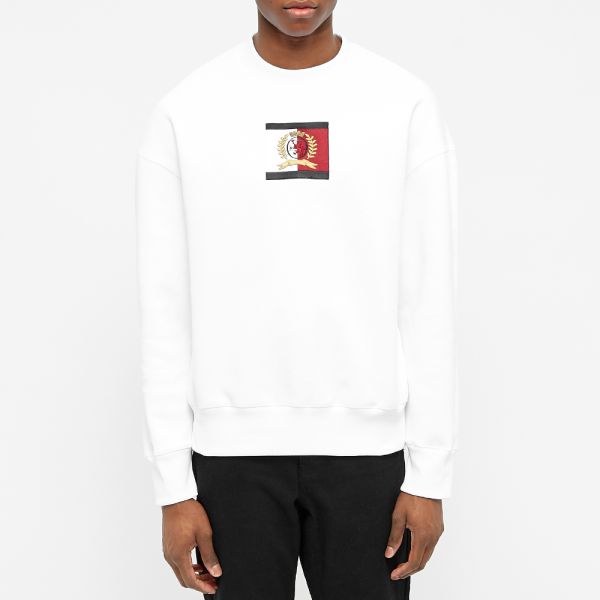 tommy jeans crest crew