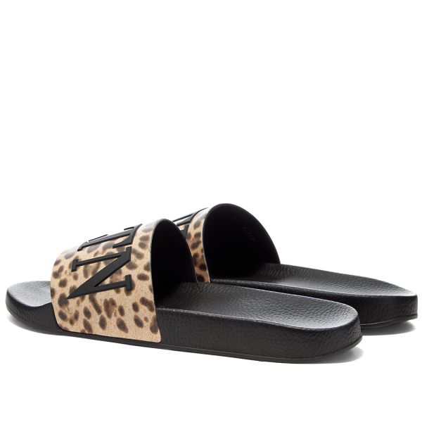 leopard print sliders nike