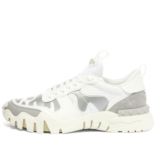 valentino silver sneakers